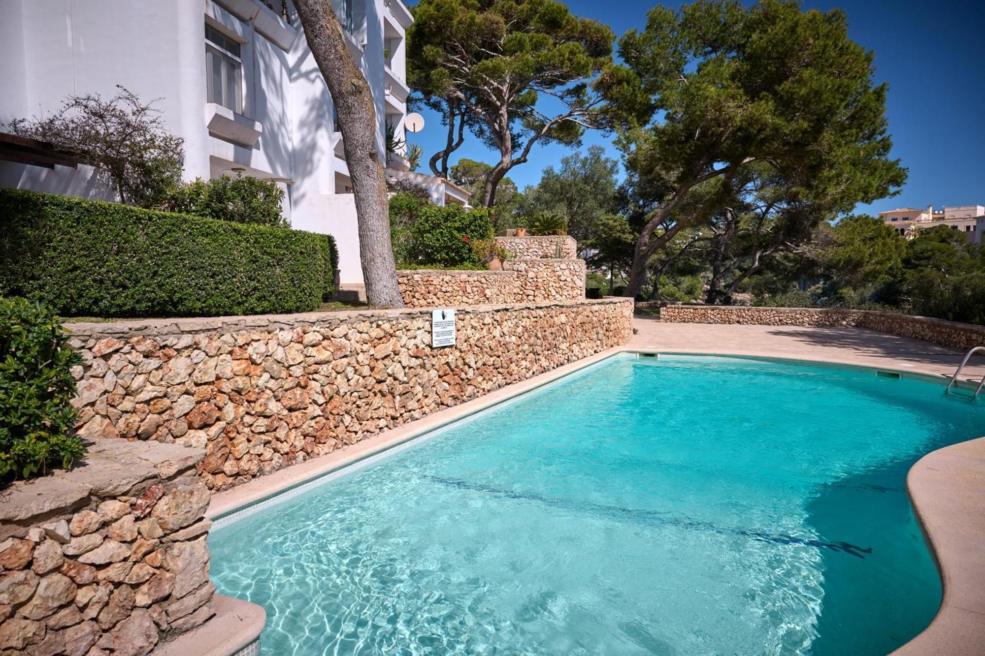 Sea Frontline Apartment 'Ernesto'. Pool. Wifi Santanyi Bagian luar foto