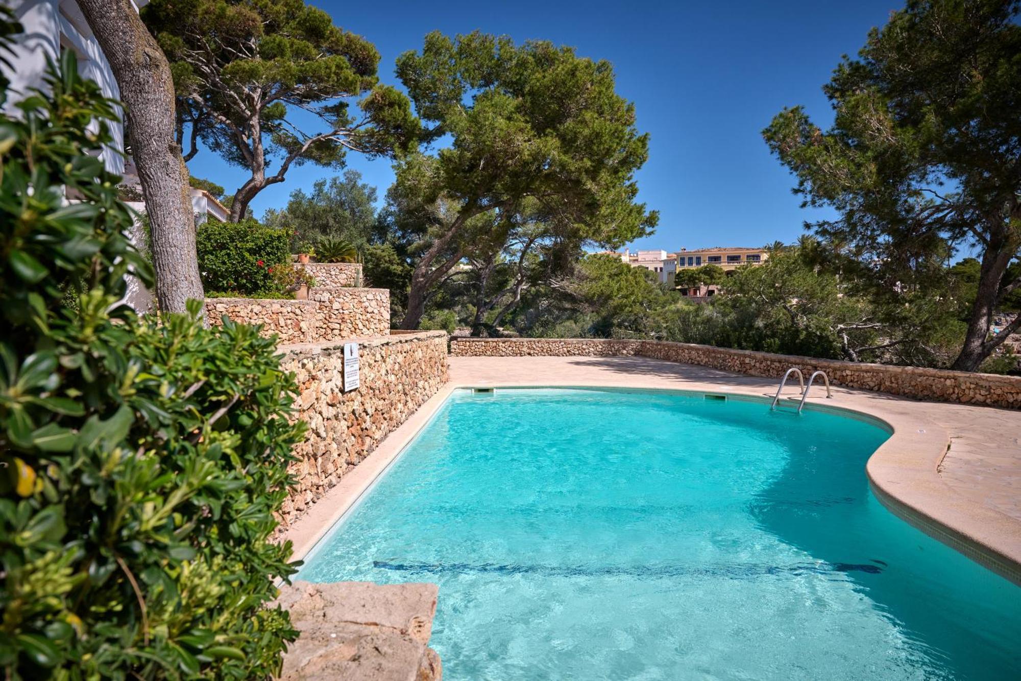 Sea Frontline Apartment 'Ernesto'. Pool. Wifi Santanyi Bagian luar foto