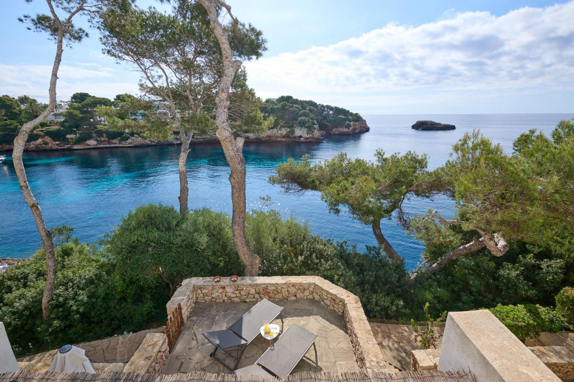 Sea Frontline Apartment 'Ernesto'. Pool. Wifi Santanyi Bagian luar foto